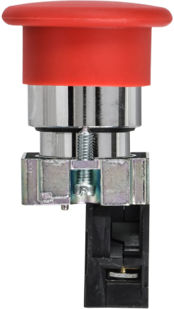 Кнопка LAY5-BS142 "Грибок"с ключом крас. d22мм 240В 1р IEK