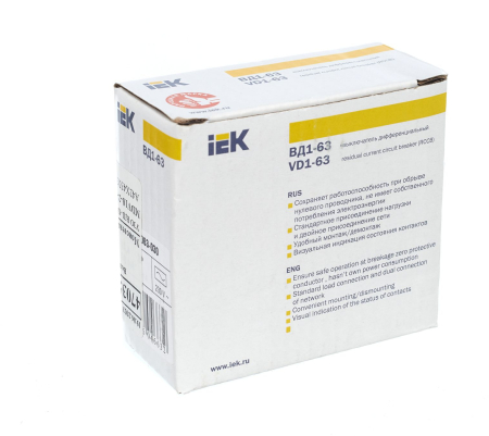 УЗО ВД1-63 2Р 63А 30мА IEK