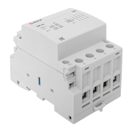 Контактор модульный КМ 25А 4NО (3 мод.) EKF PROxima