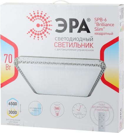 Бытовые светодиодные светильники (SPB 6) Fashion SPB-6 Brilliance Slim S 70  ЭРА Светодиод. св-к 70В