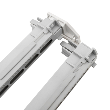 Держатель двойной для установки шин N/PE (без шин)