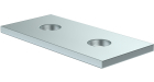 Пластина соед. с 2 отверстиями для STRUT-профиля HDZ IEK Пластина соед. с 2 отверстиями для STRUT-профиля HDZ IEK