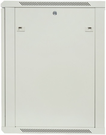 Шкаф настенный 19" TERACOM PRO 12U 600х600 мм дверь стеклянная с замком-ручкой серый