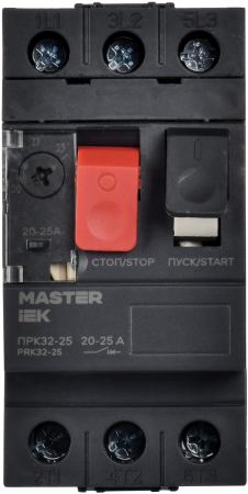 Пускатель ПРК32-25 In=25A Ir=20-25A Ue 660В IEK