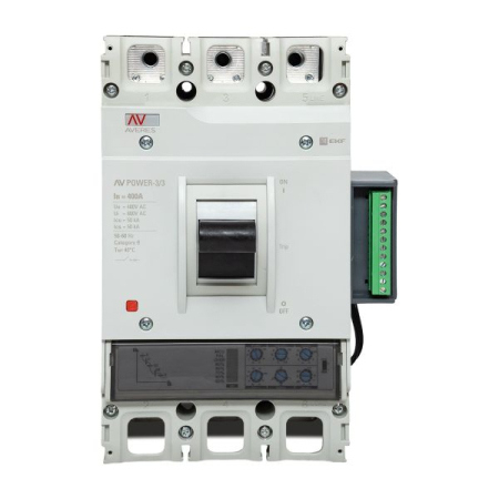 Автоматический выключатель AV POWER-3/3 400А 50kA ETU2.2