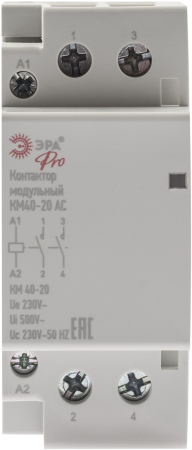 NO-902-294  Контактор модульный ЭРА PRO NO-902-294 КМ40-20 AC