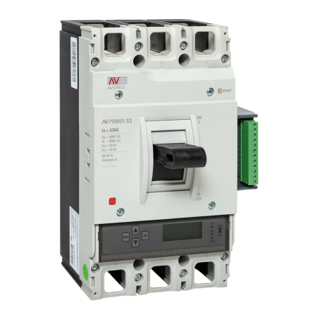 Автоматический выключатель AV POWER-3/3 630А 50kA ETU6.2