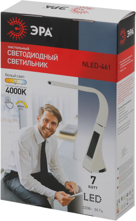 ЭРА NLED-461-7W-BG бежевый наст.светильник