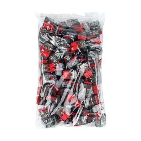 Клемма СМК 221-412 2 отверстия 0.2-4.0 мм2 (100шт.) EKF PROxima