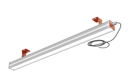 Светильник LED ВЕГА Ex 60Вт 7150лм 4000К IP65 КСС Д накладные Закаленное стекло