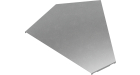Крышка горизонт. угла 45 гр. 400 мм "ПЛЮС" INOX304