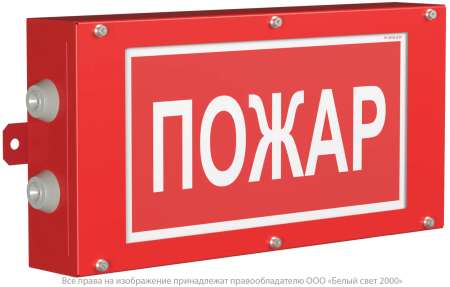 Световой указатель BS-CANRON-81-S1-INEXI3-FELS