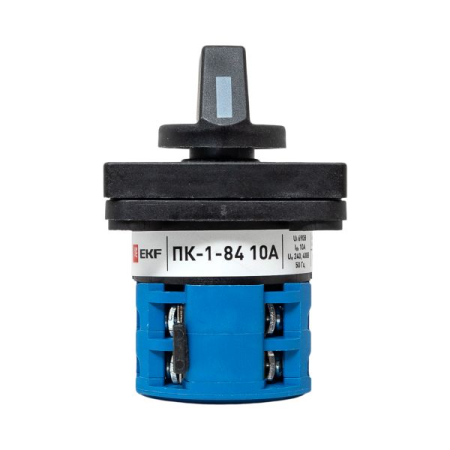 Переключатель кулачковый ПК-1-84 10А 4P для вольтметра (для фазного напряжения) EKF PROxima