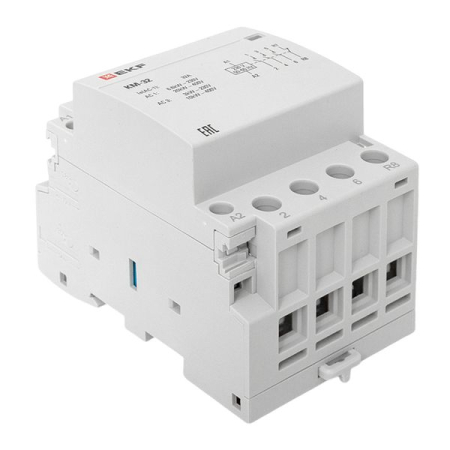Контактор модульный КМ 32А 3NО+NC (3 мод.) EKF PROxima