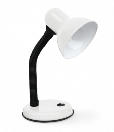 Светильник наст п/лампу на основании СНО 22Б 60Вт E27 230В БЕЛЫЙ (мягкая упак) IN HOME