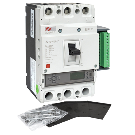 Автоматический выключатель AV POWER-2/3 250А 50kA ETU6.2