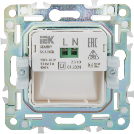 SKANDY Подсветка LED встраиваемая SK-L01Sh шамп. IEK