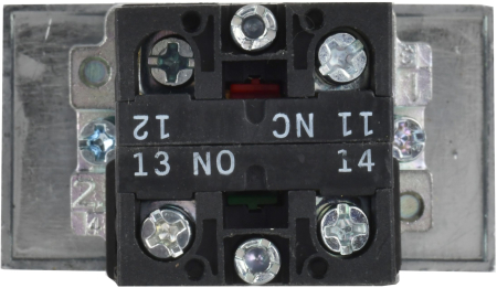 Кнопка управления LAY5-BW8465 "I-O" сдвоенная с подсветкой IEK