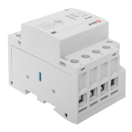 Контактор модульный КМ 20А 4NО (3 мод.) EKF PROxima