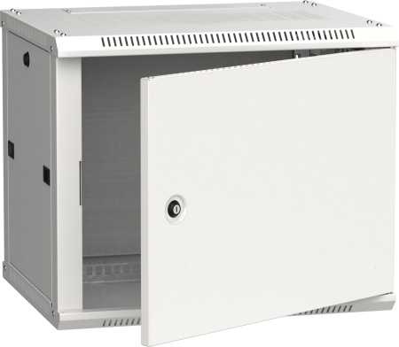 ITK Шкаф LINEA W 9U 600x450 мм дверь металл, RAL7035