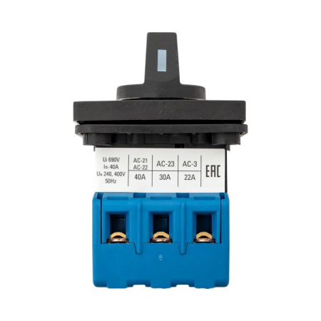 Переключатель кулачковый ПК-2-13 40А 3P "ВКЛ-ВЫКЛ" EKF PROxima