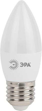 Лампа светодиодная Эра LED B35-7W-827-E27 (диод, свеча, 7Вт, тепл, E27),