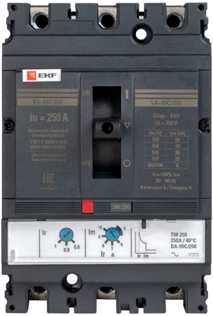 Выключатель автоматический ВА-99C (Compact NS)  250/250А 3P 45кА EKF PROxima