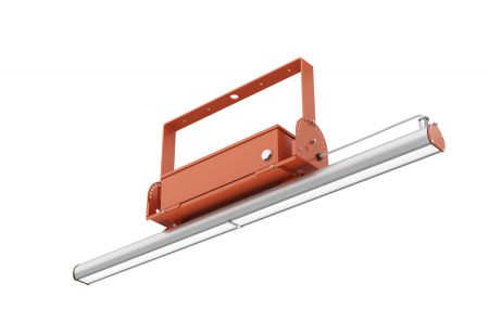 Светильник LED СТРУНА Ex с БАП 47Вт 5900лм 4000К IP67 КСС Д с БАП