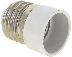 Переходник E27-E14 бел. EKF PROxima