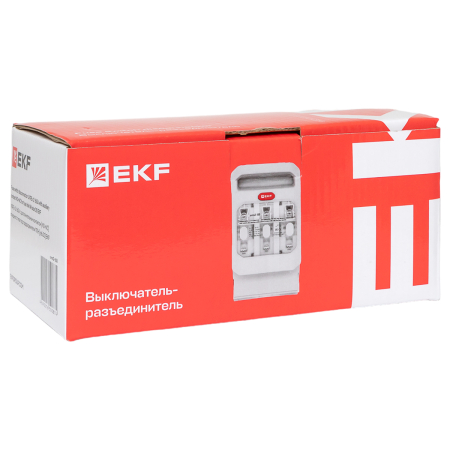 Выключатель-разъединитель УВРЭ v2 160А с дополнительным контактом (NO+NC) откидного типа под предохранители ППН (габ.00) EKF