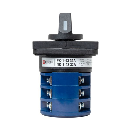 Переключатель кулачковый ПК-1-43 32А 3P "1-0-2" EKF PROxima