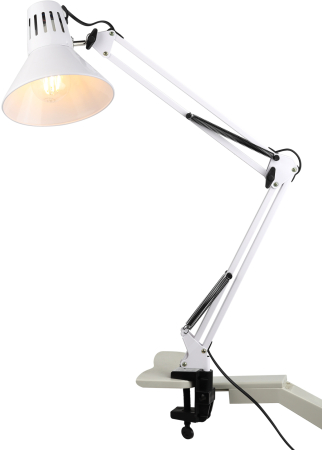 Настольный светильник ЭРА N-121-E27-40W-W белый