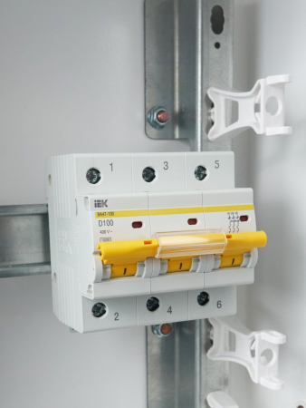 Авт. выкл. ВА47-100 3Р100А 10кА х-ка D IEK