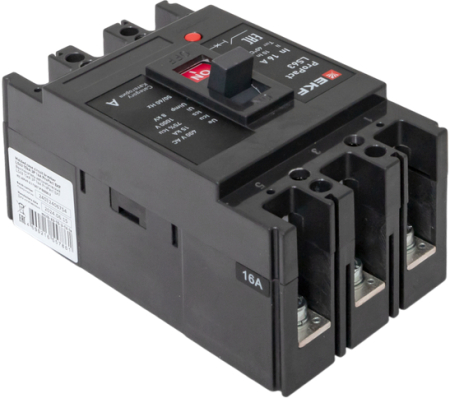 Автоматический выключатель LS63 15кА 3P 16А ProPact EKF