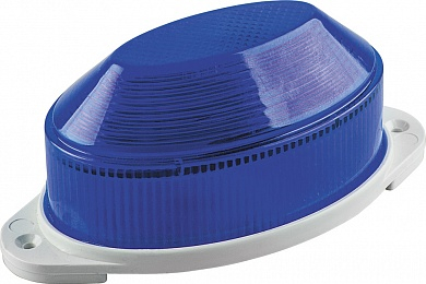 Cветильник-вспышка (стробы), 18LED 1,3W, синий STLB01