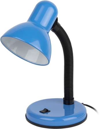 ЭРА наст.светильник N-120-E27-40W-BU синий