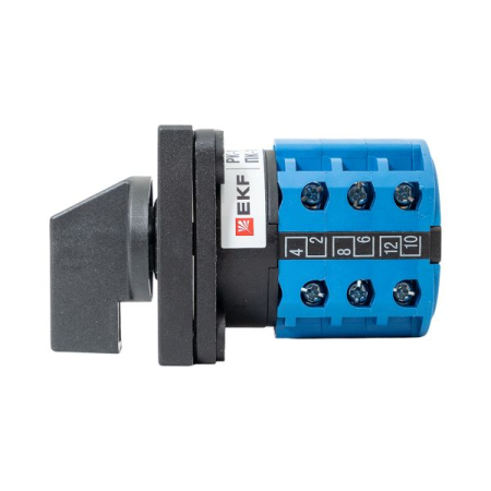 Переключатель кулачковый ПК-1-43 10А 3P "1-0-2" EKF PROxima