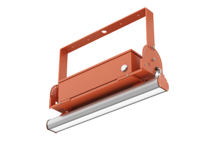 Светильник LED СТРУНА Ex с БАП 26Вт 2900лм 4000К IP67 КСС Д с БАП