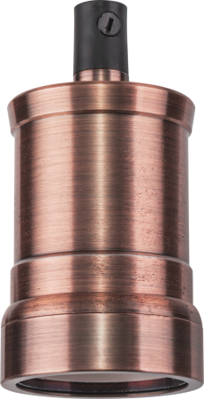 Патрон электрический Navigator 61 727 NLH-V02-006-E27 подвес.метал. черненая медь