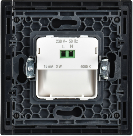 FORTE&PIANO Подсветка LED встраиваемая FP157 чер. IEK