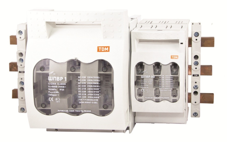 Шинный выключатель-разъединитель с функцией защиты ШПВР 1 3П 250A TDM