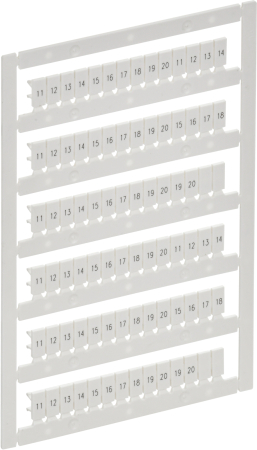 ARMAFIX Маркер для CTS/CP 2,5мм2 "11-20" IEK