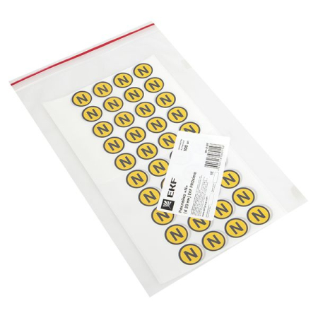 Наклейка "N" (d20мм.) EKF PROxima