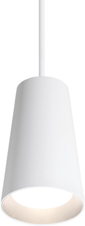 Подвесной светильник WOLTA WSL-GU10/P11W IP20 под лампу GU10 Белый CONO D70x110 1/40