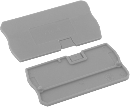 Аксессуары для клемм  ЭРА NO-223-35  Заглушка для ЗНБ 1,5/2,5 мм2 серая