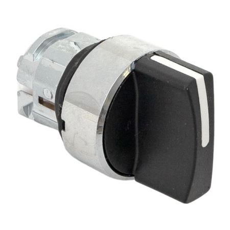 Исполнительный механизм переключателя ХB4 на 3 положения с фиксацией, без подсветки с короткой ручкой IP65 EKF