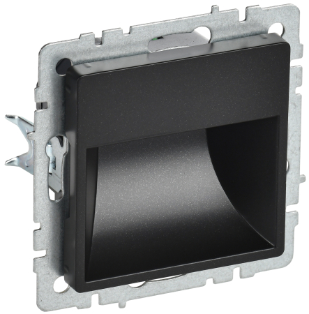 BRITE Подсветка LED встраиваемая ПЛ20-БрЧ черн. IEK