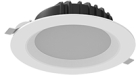 Светильник светодиодный "ВАРТОН" Downlight круглый встраиваемый 190*75 25W 4000K IP54 RAL9010 белый Светильник светодиодный "ВАРТОН" Downlight круглый встраиваемый 190*75 25W 4000K IP54 RAL9010 белый