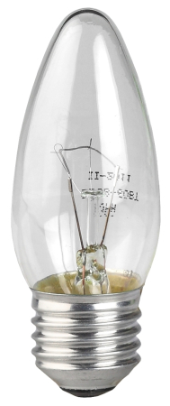 Лампа накаливания  ЭРА ДС40-230-E27-CL