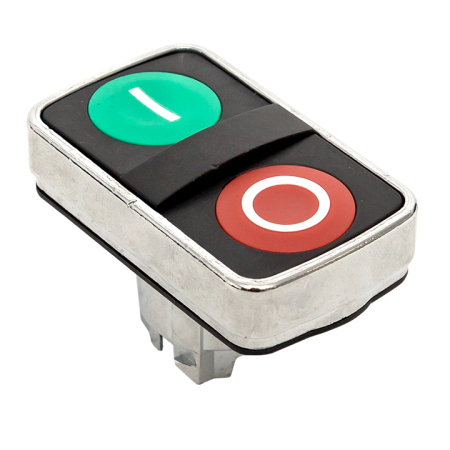 Исполнительный механизм кнопки XB4 "пуск-стоп"  плоский  возвратный без фиксации, с подсветкой EKF PROxima